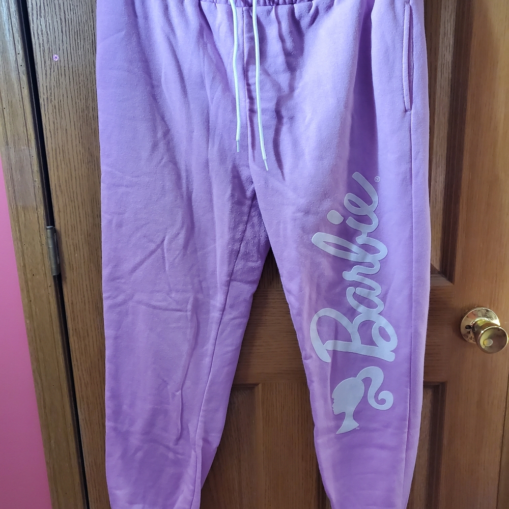 Barbie Womens  Lavender Sweatpants